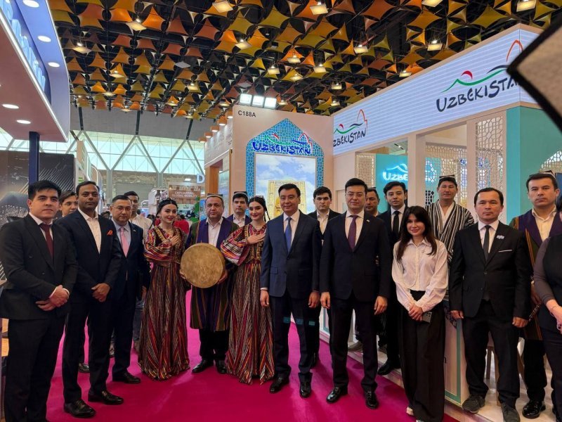 Uzbekistan represented at the largest international tourism fair in India