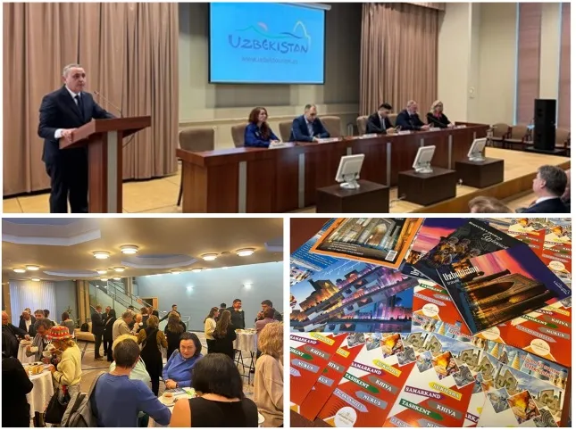The tourism potential of Samarkand was presented in St. Petersburg.