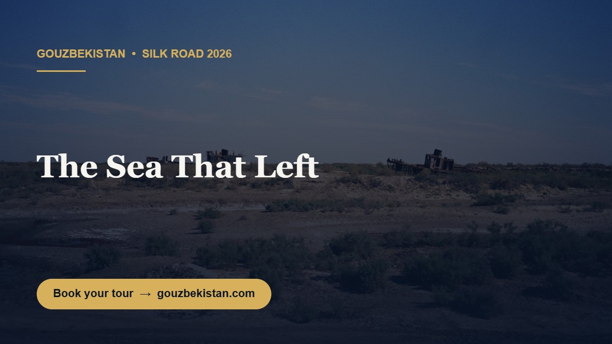 The Sea That Left: Standing Among Shipwrecks in Uzbekistan's Newest Desert