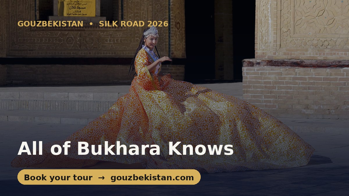 All of Bukhara Knows: Why Chinese Travellers Are Filling the Silk Road City