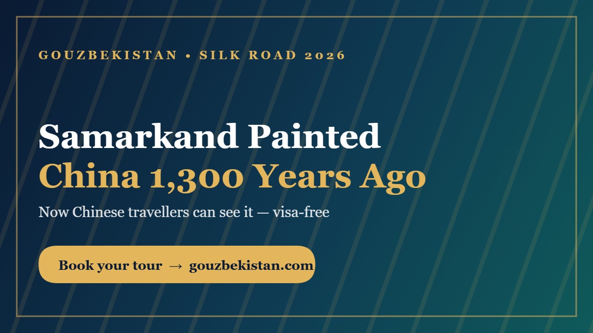 Samarkand Painted China 1,300 Years Ago — Now Chinese Travellers Can See It Visa-Free