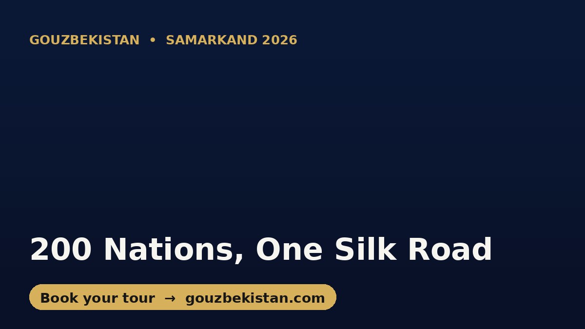 Samarkand Hosts the 46th Chess Olympiad: 200 Nations on the Silk Road