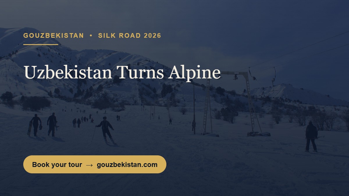 Where Uzbekistan Turns Alpine: Chimgan, Charvak and the Golden Autumn Above Tashkent