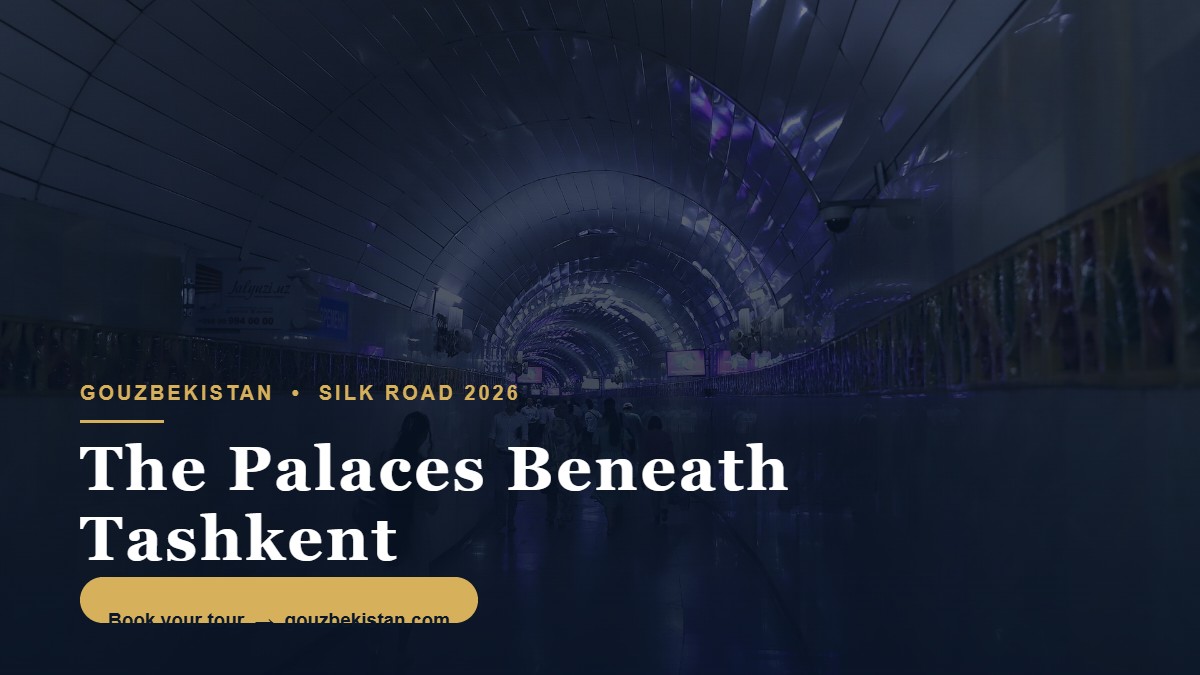 The Palaces Beneath Tashkent: A Metro Hidden for Forty-One Years