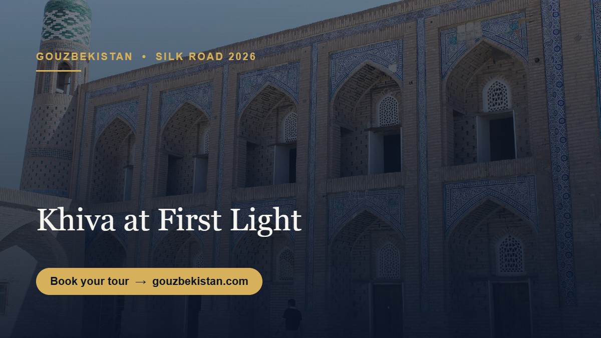 Khiva at First Light: Inside the Walled City Where the Silk Road Ends